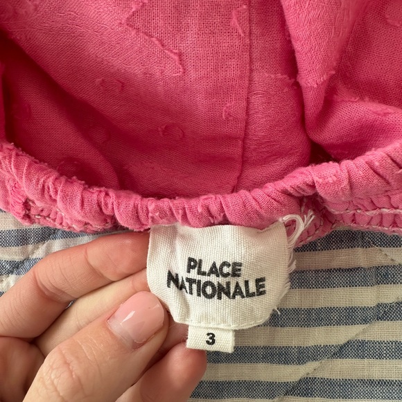 Pink Ruffled Crop Top - Picture 2 of 2